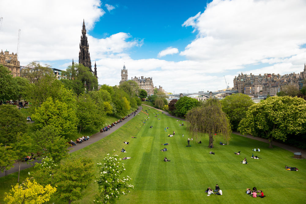 Princes Street Gardens, Edinburgh